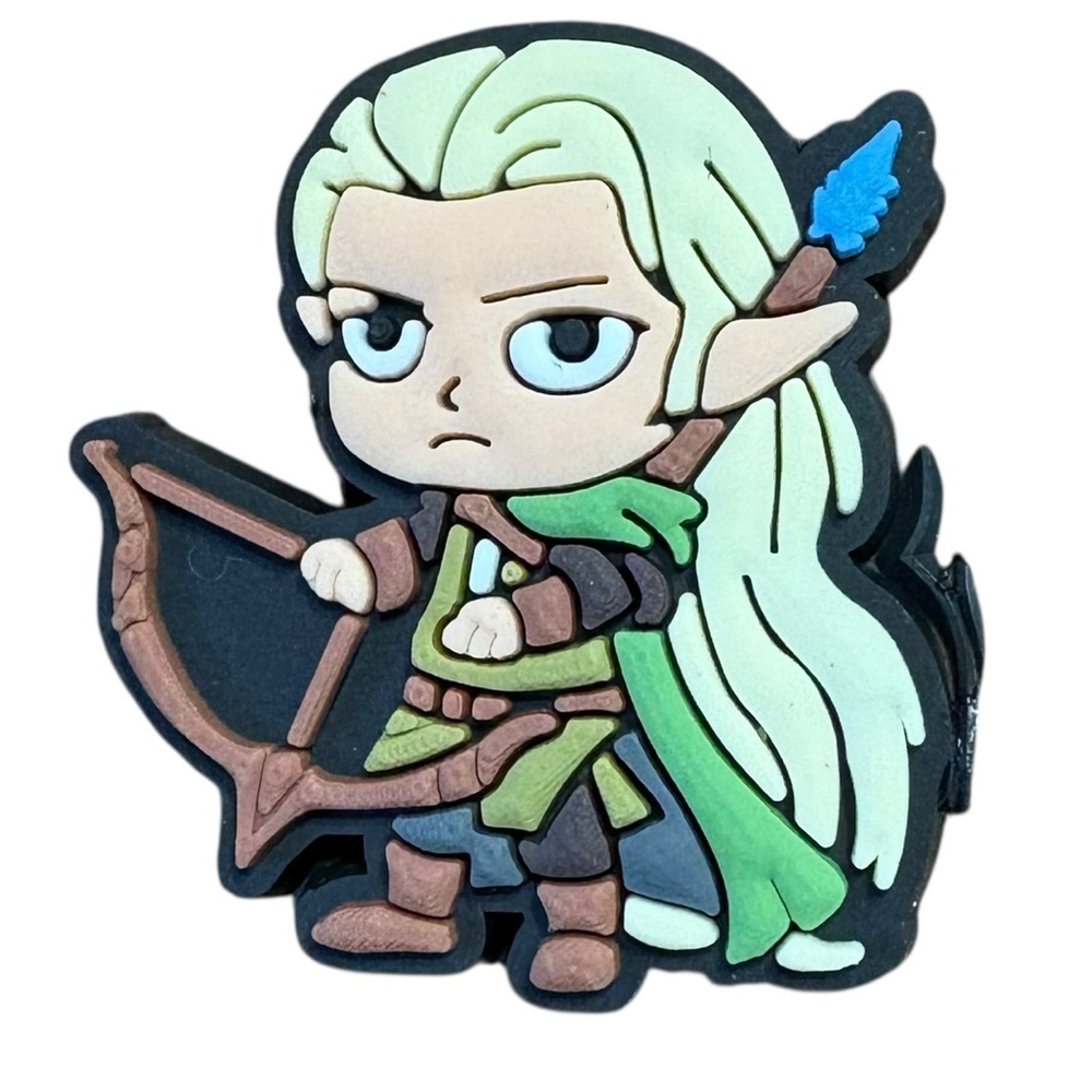 Lord Of The Rings Legolas Croc Charm